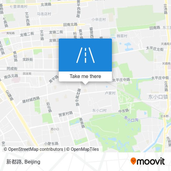 新都路 map