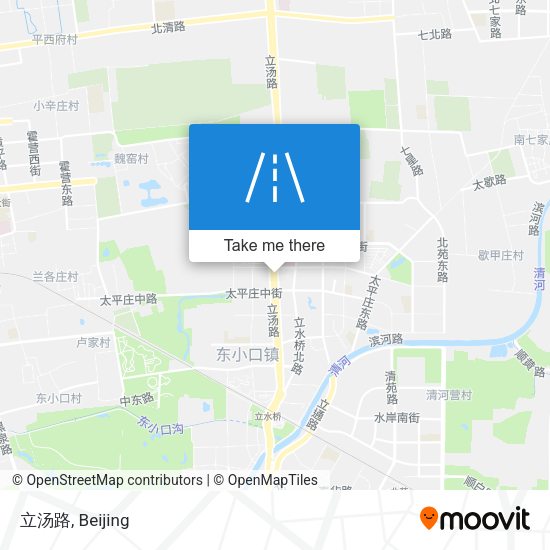 立汤路 map