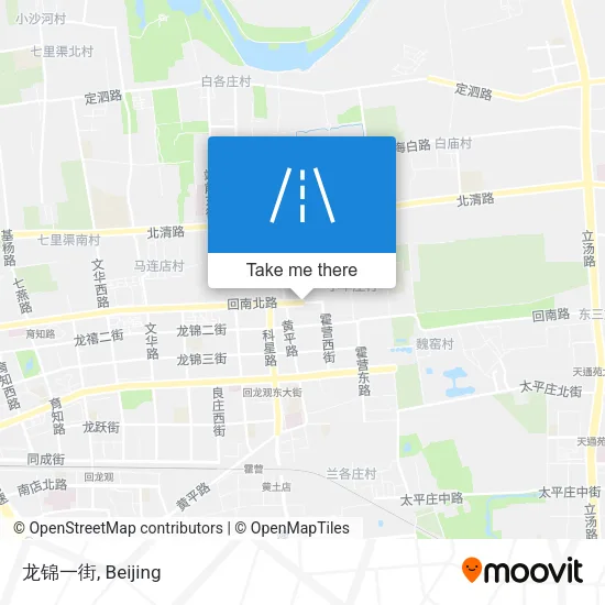 龙锦一街 map