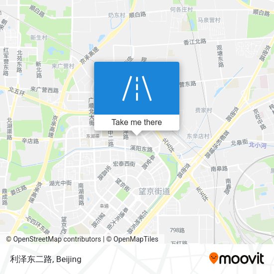 利泽东二路 map
