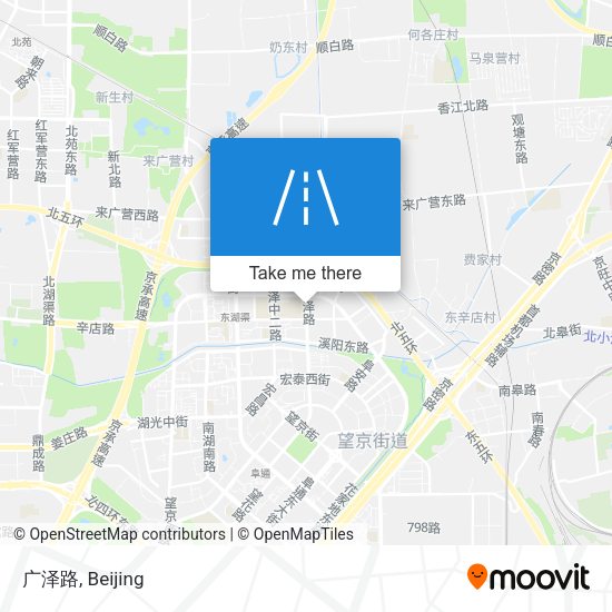 广泽路 map
