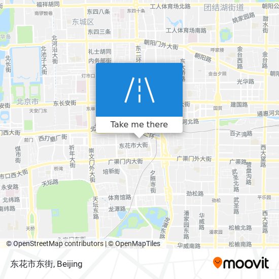 东花市东街 map