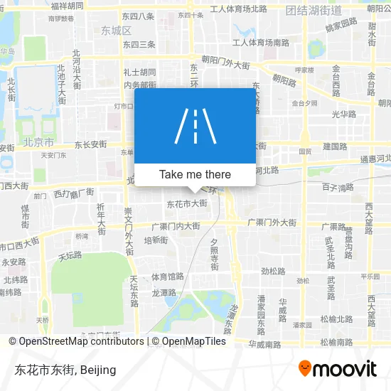 东花市东街 map