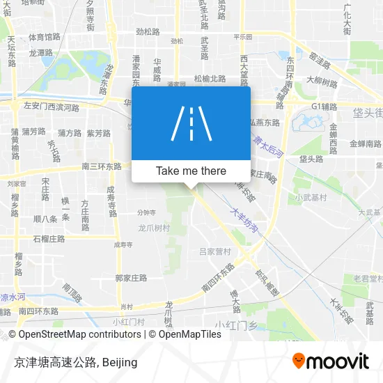 京津塘高速公路 map