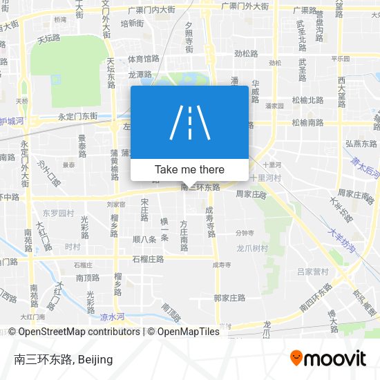南三环东路 map