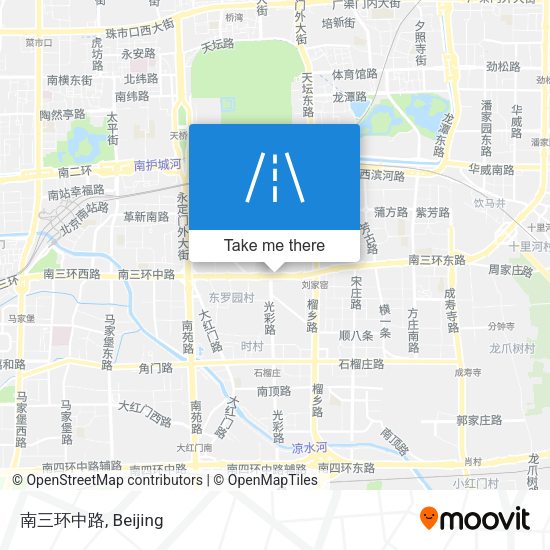 南三环中路 map
