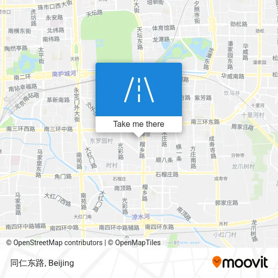 同仁东路 map