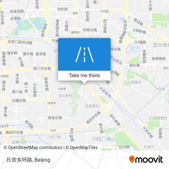 吕营东环路 map