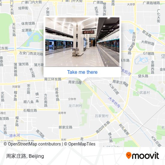 周家庄路 map