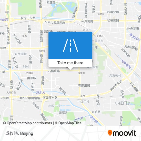 成仪路 map