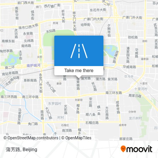 蒲芳路 map