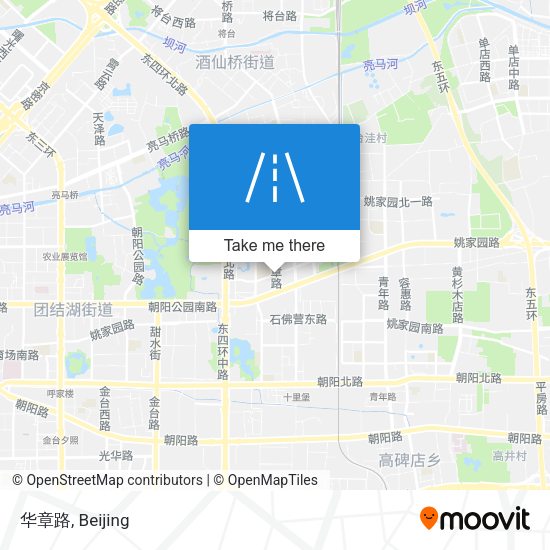 华章路 map