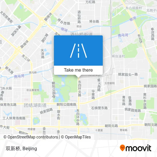 双新桥 map
