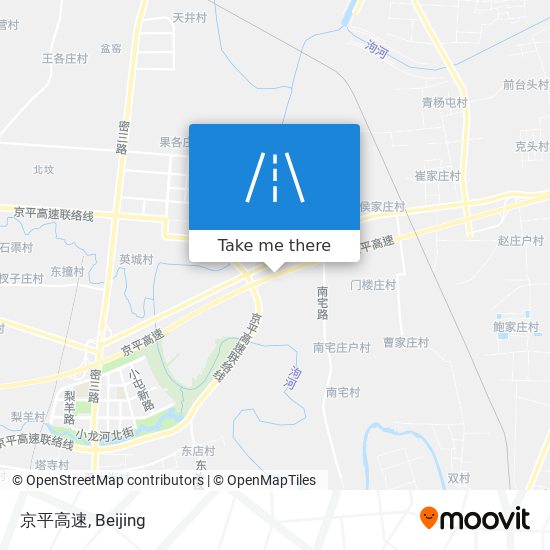 京平高速 map