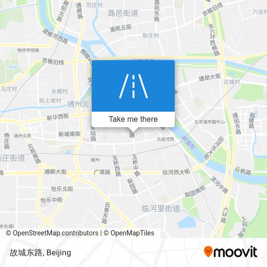 故城东路 map