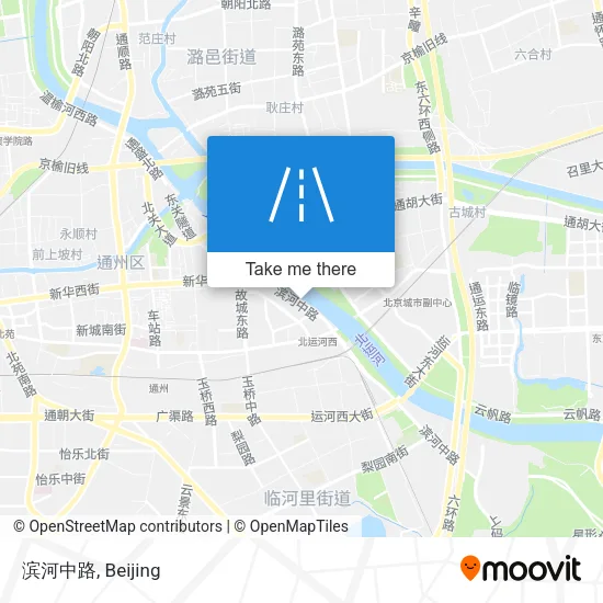 滨河中路 map