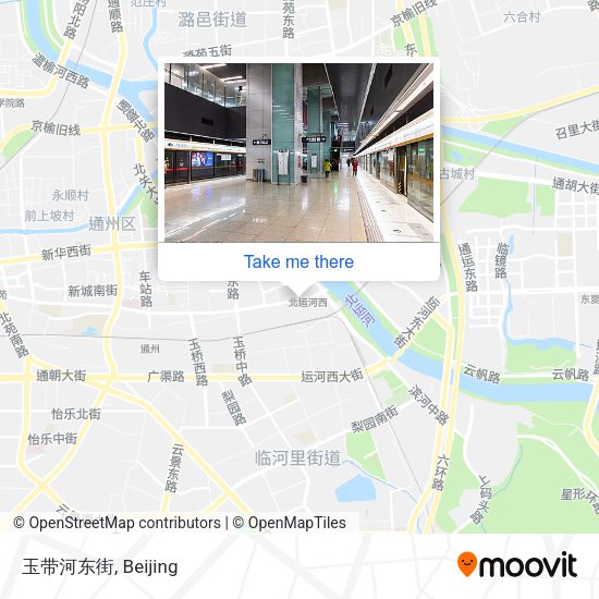 玉带河东街 map