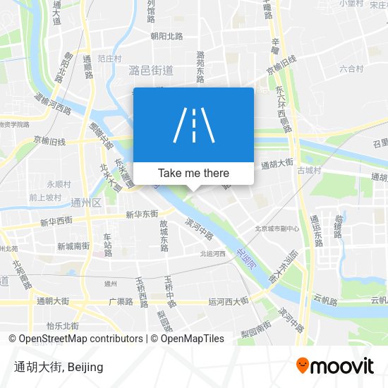 通胡大街 map