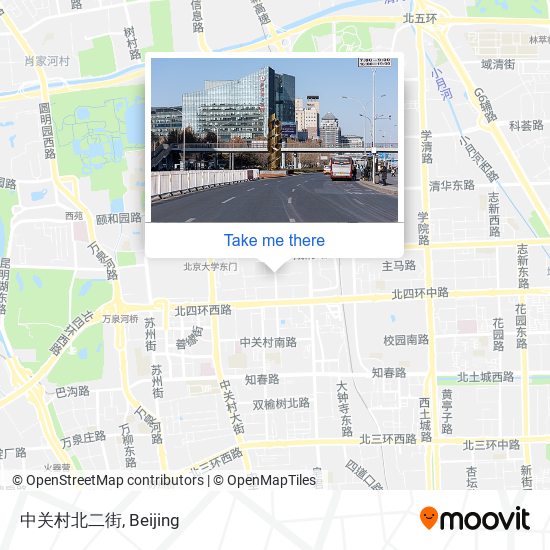 中关村北二街 map