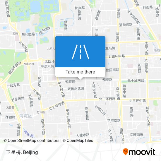 卫星桥 map