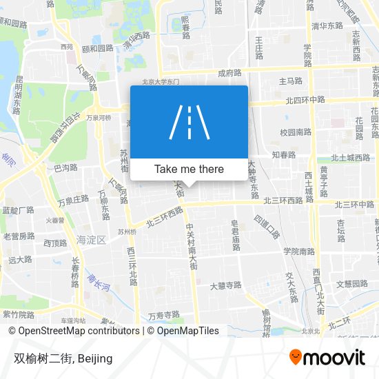 双榆树二街 map