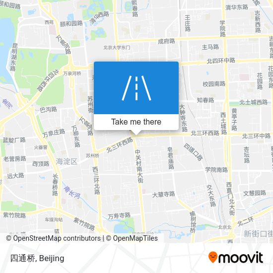 四通桥 map