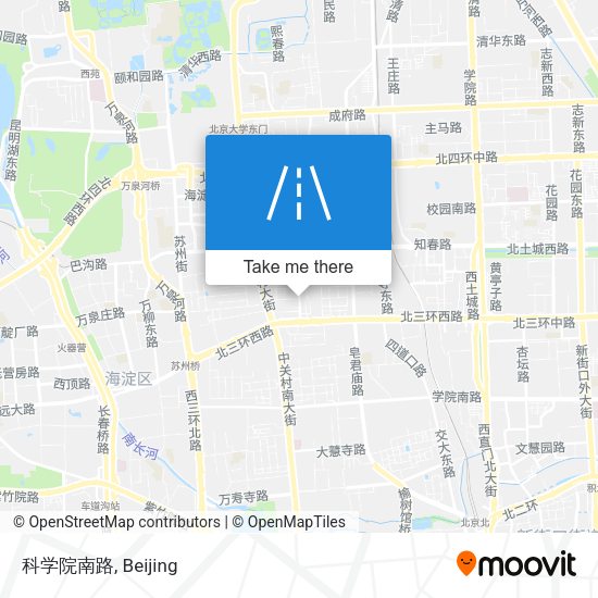 科学院南路 map