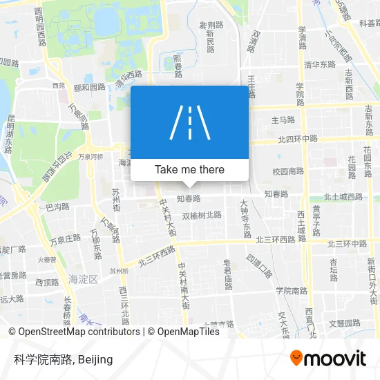 科学院南路 map