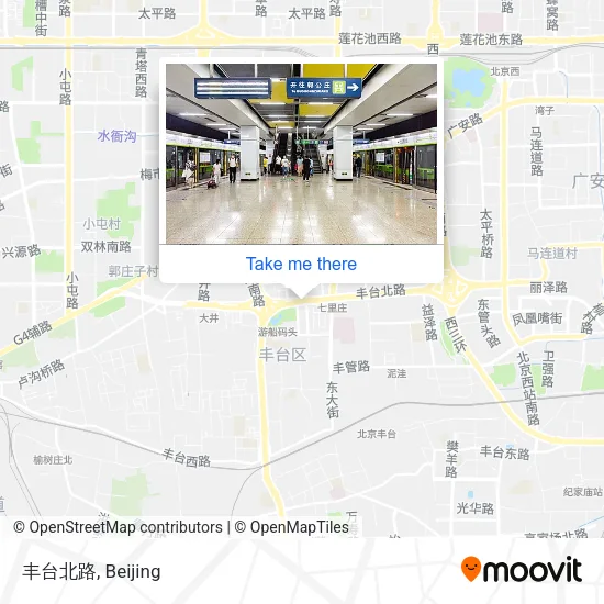 丰台北路 map