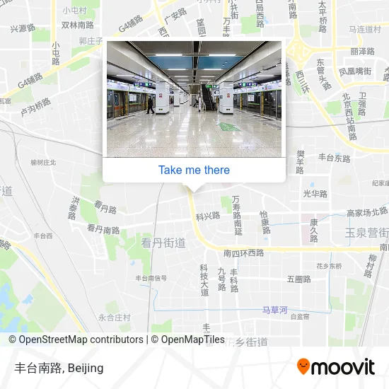丰台南路 map