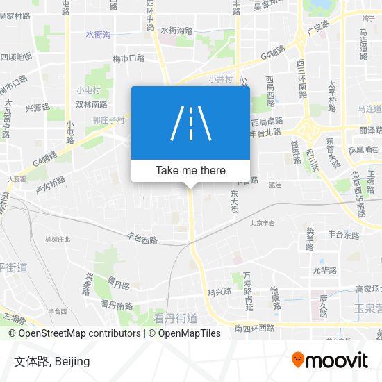 文体路 map