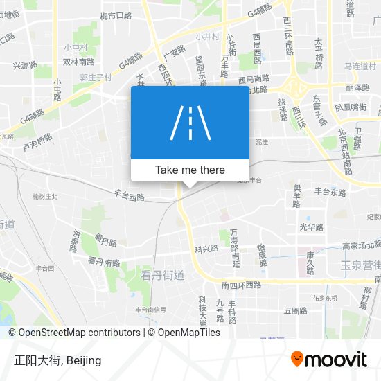 正阳大街 map