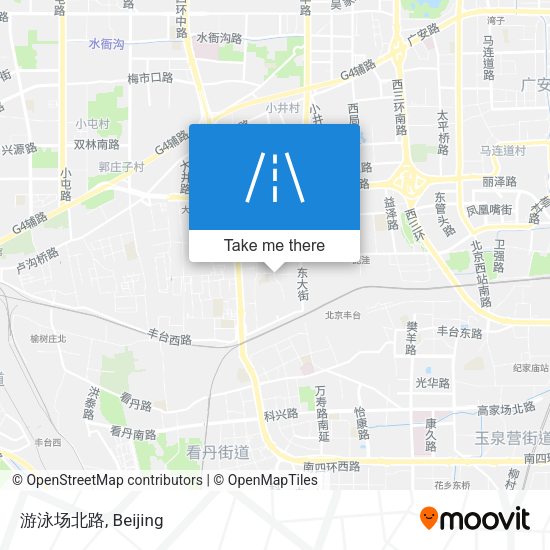 游泳场北路 map