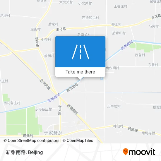 新张南路 map