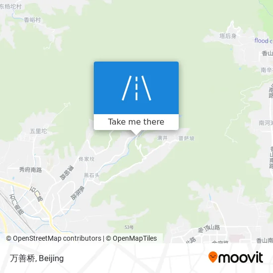 万善桥 map