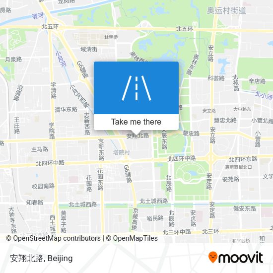 安翔北路 map