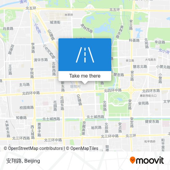 安翔路 map