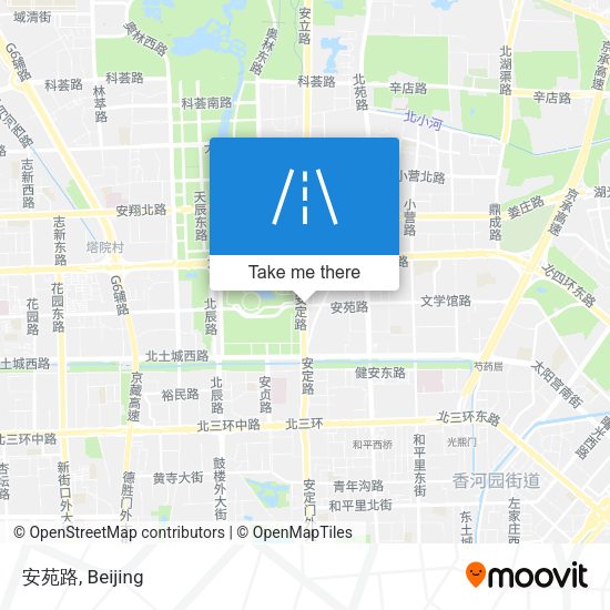 安苑路 map