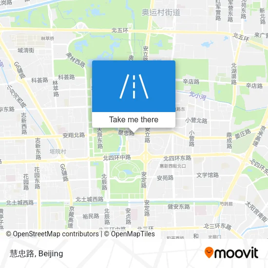 慧忠路 map