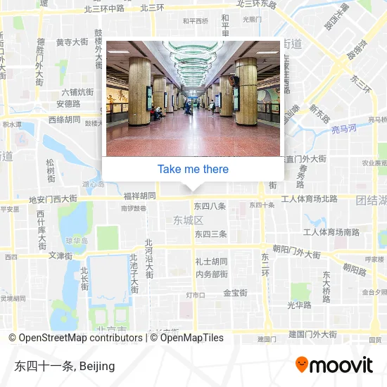 东四十一条 map