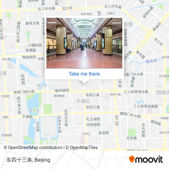 东四十三条 map