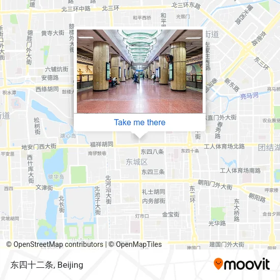 东四十二条 map