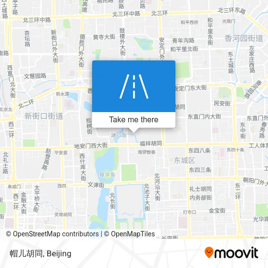 帽儿胡同 map