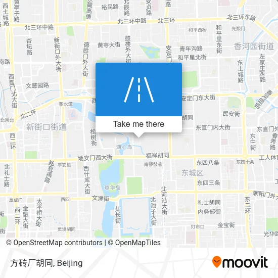 方砖厂胡同 map