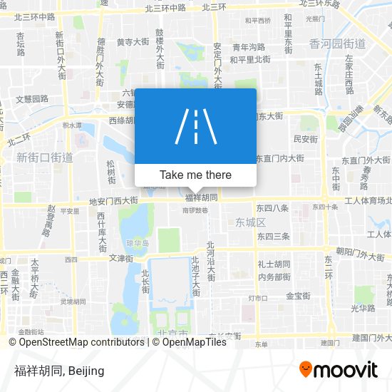 福祥胡同 map