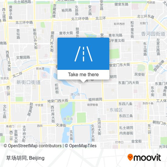 草场胡同 map