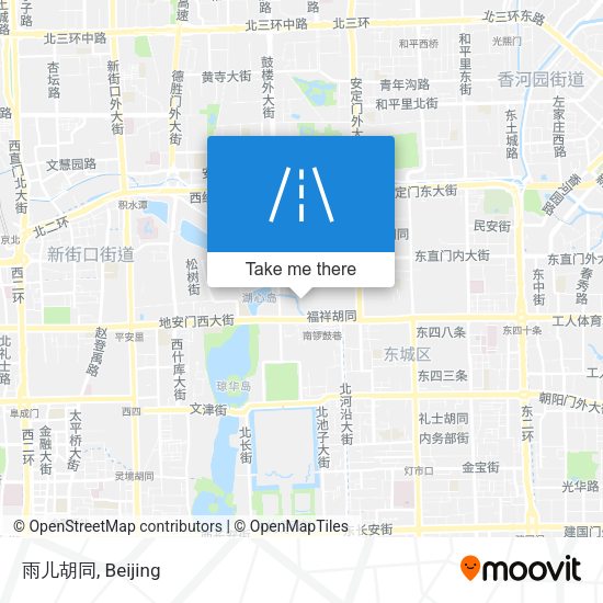雨儿胡同 map