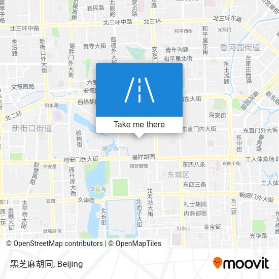 黑芝麻胡同 map