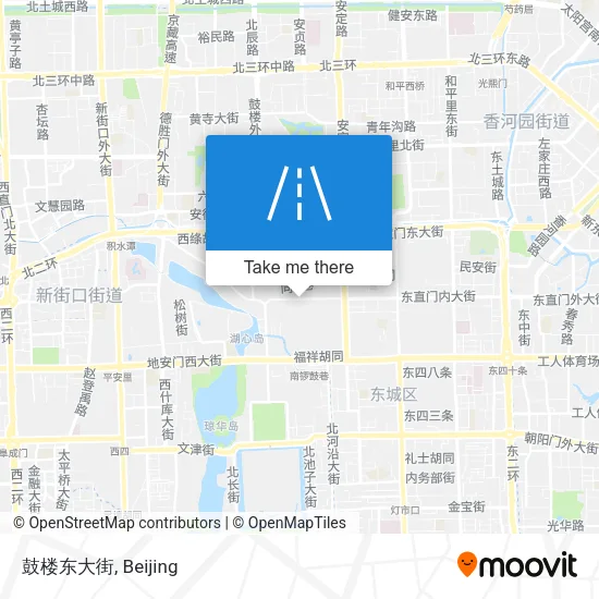 鼓楼东大街 map