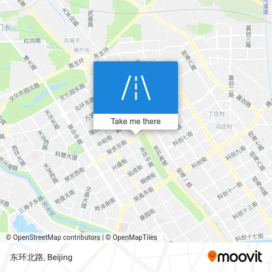 东环北路 map